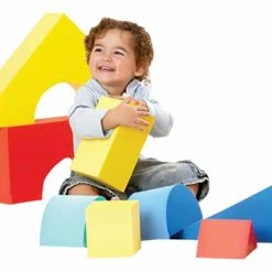 Best Sale 😍 Edushape Giant Geometric Shapes Foam Block Set, 32 Pieces 🎁