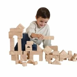Coupon 👍 Edushape Wood Grain Foam Blocks, 80 Pieces 🧨