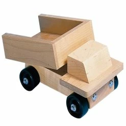 New ❤️ Marvel Education Company Marvel Education Co Wooden Dump Truck, 10 X 5 Inches 🎁