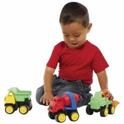 Buy 🤩 International Playthings, Little Tuffies Construction Vehicle Set 💯