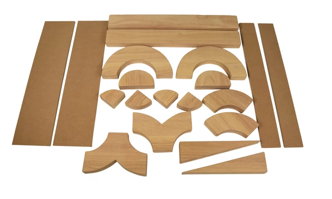 Buy โ Childcraft Standard Unit Block Set, 20 Pieces โ