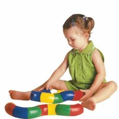 New 🥰 Childcraft Toddler Manipulative Roll And Twists, Assorted Colors, Set Of 24 🧨