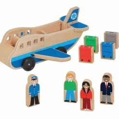 Best deal 😀 Melissa And Doug Melissa & Doug Wooden Airplane, 9 Pieces 👏
