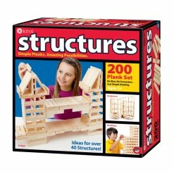 Hot Sale ๐ Mindware KEVA Structures Wooden Planks Building Set, 200 Pine Planks ๐