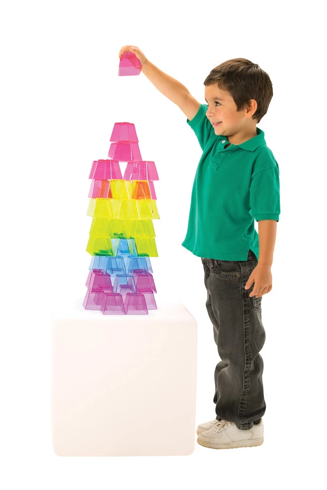 Buy ๐ Roylco Crystal Color Stacking Blocks ๐ - Image 3
