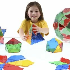 Promo ๐ Crystal Polydron Class Set, 184 Pieces โ๏ธ