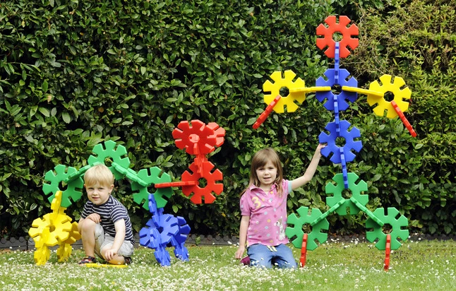 Discount โญ Polydron Giant Octoplay Building Manipulatives, Set Of 40 ๐