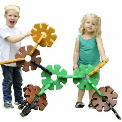 New 🎉 Polydron Natural Colors Giant Octoplay, Set Of 20 👏