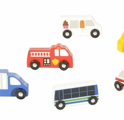 Budget ๐งจ Melissa And Doug Melissa & Doug Wooden Town Vehicles, Set Of 9 ๐ฅ