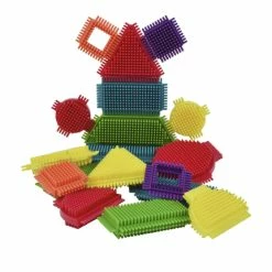 Buy ๐ Edushape Young Builder Brix, Assorted Colors, Set Of 18 ๐ฏ