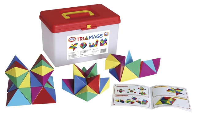 Outlet ๐คฉ Popular Playthings, Tri Mags Manipulatives Class Pack, Set Of 96 ๐