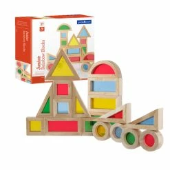 Discount 😍 Guidecraft Jr. Rainbow Blocks, Set Of 20 😀