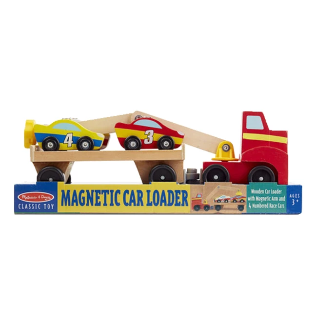 Deals π Melissa And Doug Melissa & Doug Magnetic Car Loader, 6 Pieces 𧨠- Image 3