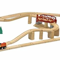 Deals โ Melissa And Doug Melissa & Doug Swivel Bridge Wooden Train, 47 Pieces โจ