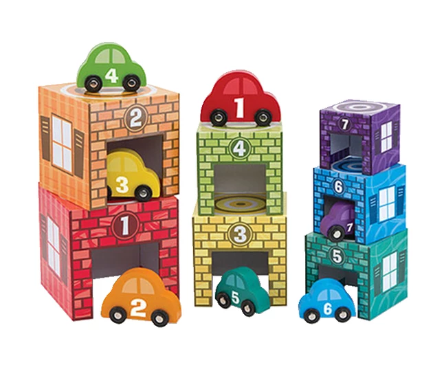 Best deal ๐คฉ Melissa And Doug Melissa & Doug Nesting And Sorting Garages And Cars, 14 Pieces ๐งจ