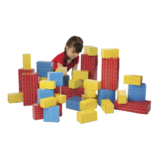 Brand new π Melissa And Doug Melissa & Doug Deluxe Jumbo Cardboard Building Blocks, 40 Pieces In 3 Sizes π€© - Image 2