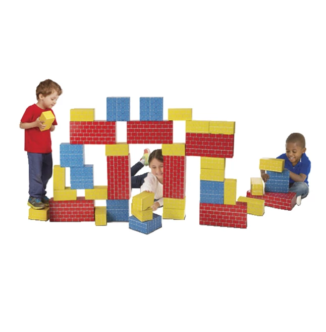 Brand new π Melissa And Doug Melissa & Doug Deluxe Jumbo Cardboard Building Blocks, 40 Pieces In 3 Sizes π€© - Image 3