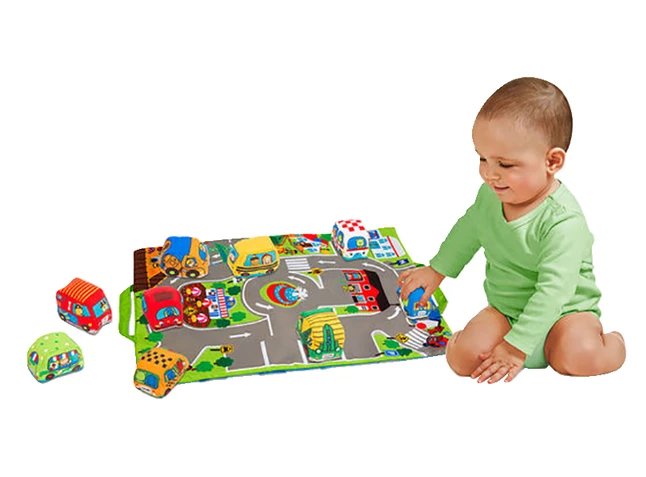 Outlet ๐ฅฐ Melissa And Doug Melissa & Doug Take-Along Town Play Mat, 10 Pieces ๐ - Image 3