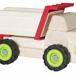 New 🛒 Guidecraft Block Science Big Dump Truck 🎉