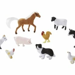 Brand new ⭐ Melissa And Doug Melissa & Doug Farm Friends, Set Of 10 🛒