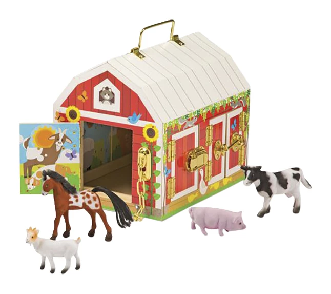 Discount π Melissa And Doug Melissa & Doug Latches Barn, Set Of 5 π―