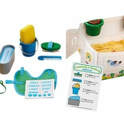 Flash Sale ✨ Melissa And Doug Melissa & Doug Feed And Groom Horse Care Play Set, 23 Pieces 😀