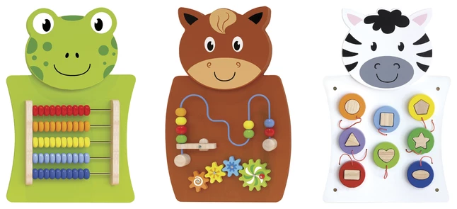 Coupon ๐ Viga Animal Activity Wall Panels, Assorted, Set Of 3 ๐ฅฐ