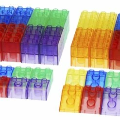 Best Pirce ⌛ TickiT Translucent Module Blocks, Set Of 90 ⭐