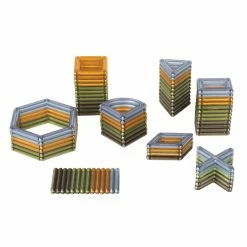 Best Sale 🛒 Guidecraft PowerClix Natural Frames, Set Of 74 🎁