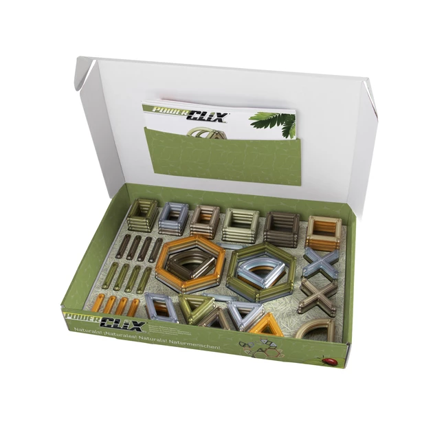 Best Sale ๐ Guidecraft PowerClix Natural Frames, Set Of 74 ๐ - Image 2