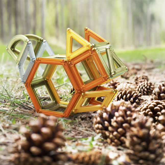 Best Sale ๐ Guidecraft PowerClix Natural Frames, Set Of 74 ๐ - Image 5