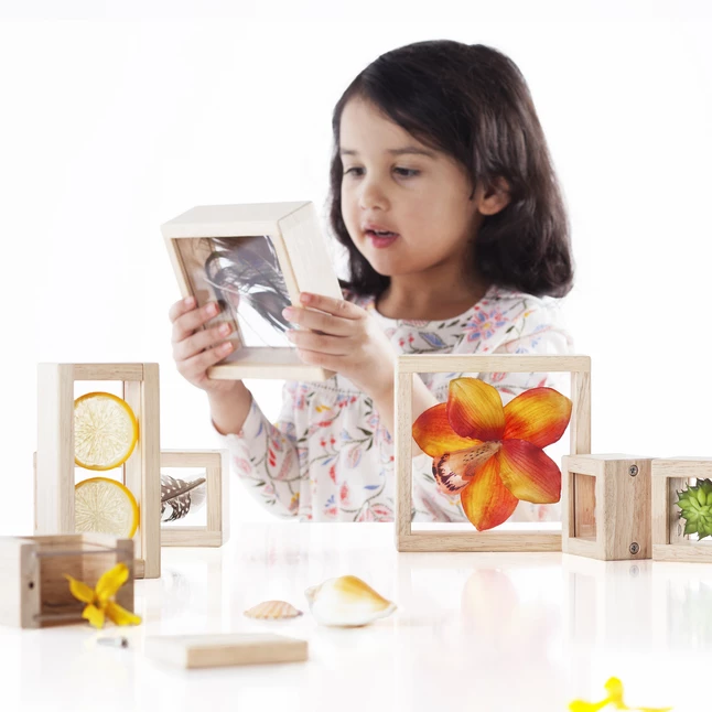 Best reviews of ๐ฅฐ Guidecraft Treasure Blocks, Clear, Assorted Sizes, Set Of 8 ๐ - Image 3