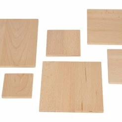 Hot Sale 🎉 TickiT Learning Advantage Natural Architect Panels, Squares, Set Of 6 ⌛