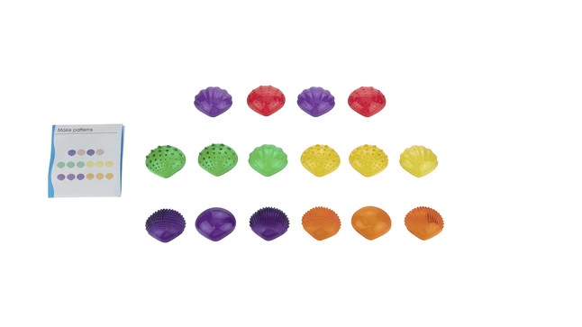 Cheapest โญ Edx Education Learning Advantage Tactile Shells, Transparent, Set Of 72 โ๏ธ - Image 2