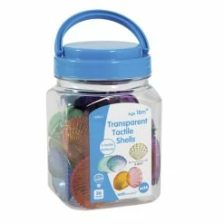 Deals โญ Edx Education Learning Advantage Tactile Shells, Transparent, Set Of 36 ๐