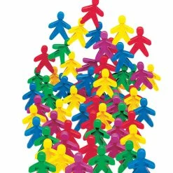 Outlet ❤️ Childcraft Manipulatives People Connectors, 3 Inches, Set Of 100 🎉