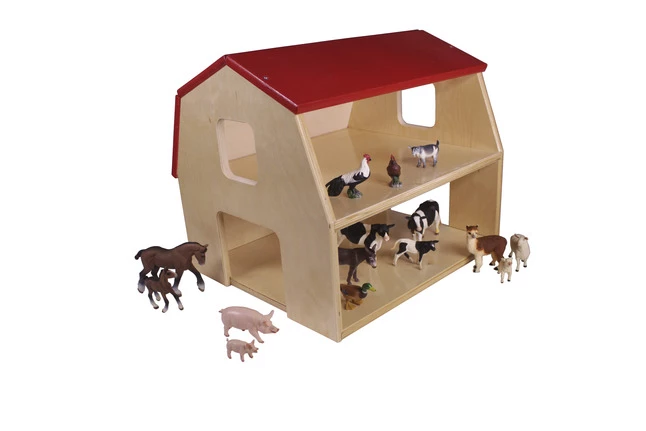 Promo ๐ฏ Childcraft Big Red Barn Farm Set, 15 Animal Pieces ๐