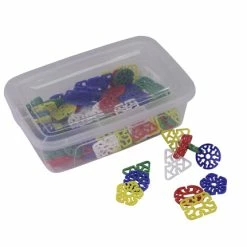 Coupon 😀 Childcraft Preschool Chinese Manipulative Blocks, Assorted Colors, Set Of 145 🧨