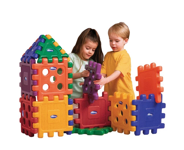 New ⌛ CarePlay Heavy Duty Grid Block Set, 48 Pieces 🔔